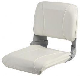 Seat foldable backrest and pull-out padding white Osculati