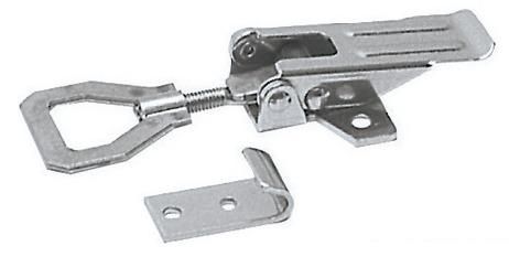 Lock with adjustable Stainless steel lever 250 kg Osculati