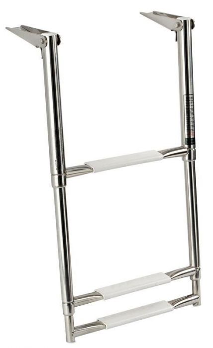 Telescopic Large Ladder Aisi316 3 Steps Osculati